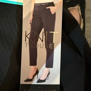 Liverpool Tyler Knit Textured Pull On Trousers Size 12